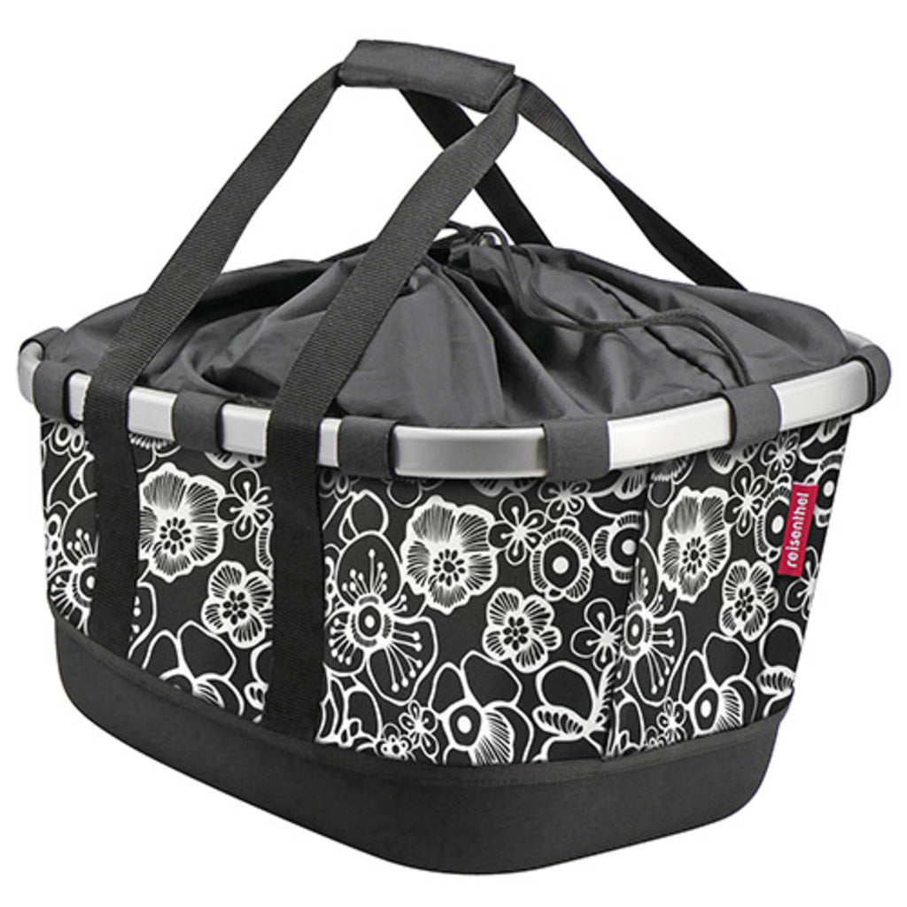 Mandtas KLICKfix Bikebasket GT - UniKlip Fleur Black - 21 Liter Mandtas KLICKfix Bikebasket GT - UniKlip Fleur Black - 21 Liter